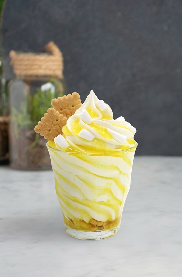 Lemon sundae